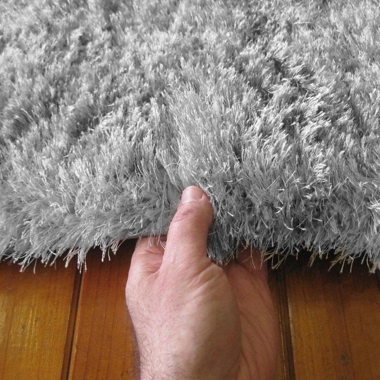 Soft Shaggy 1001 Lt Grey Hallway Runner